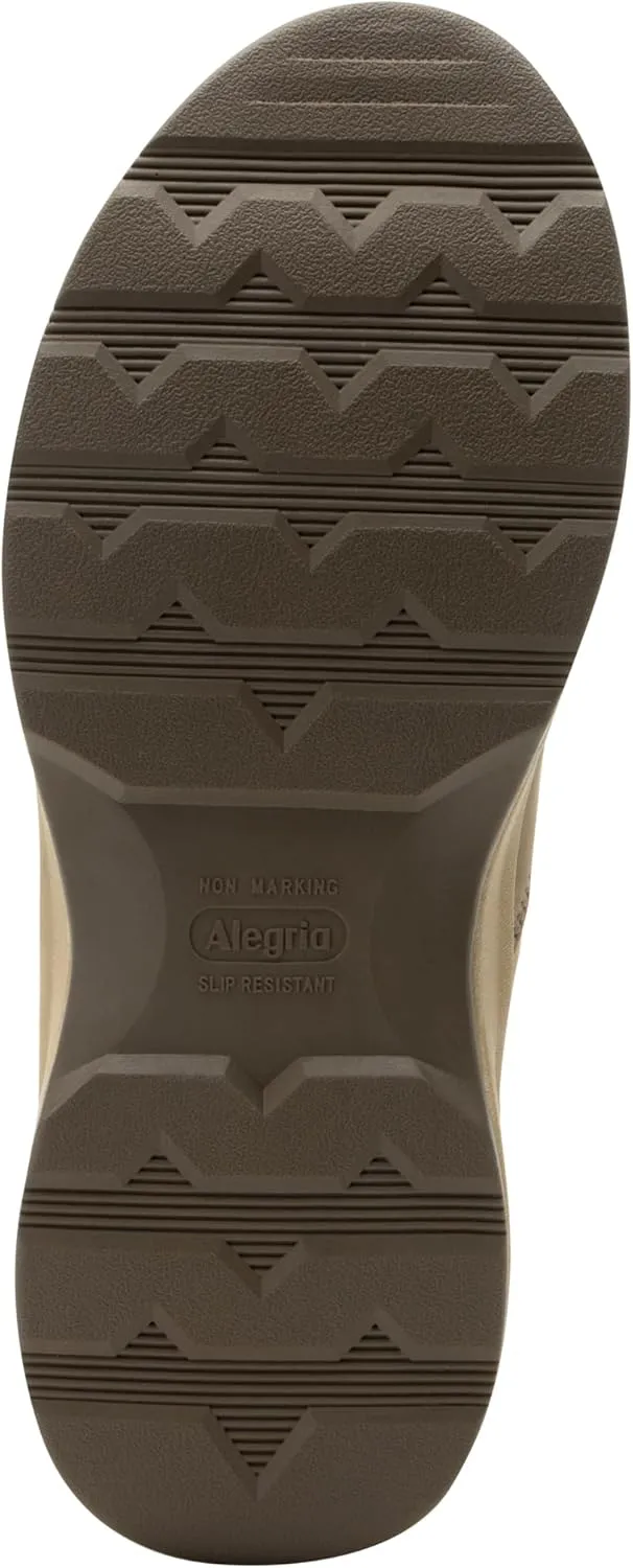Alegria Womens Frankie Pull On Ankle Leather Chelsea Boot With Heel Zipper