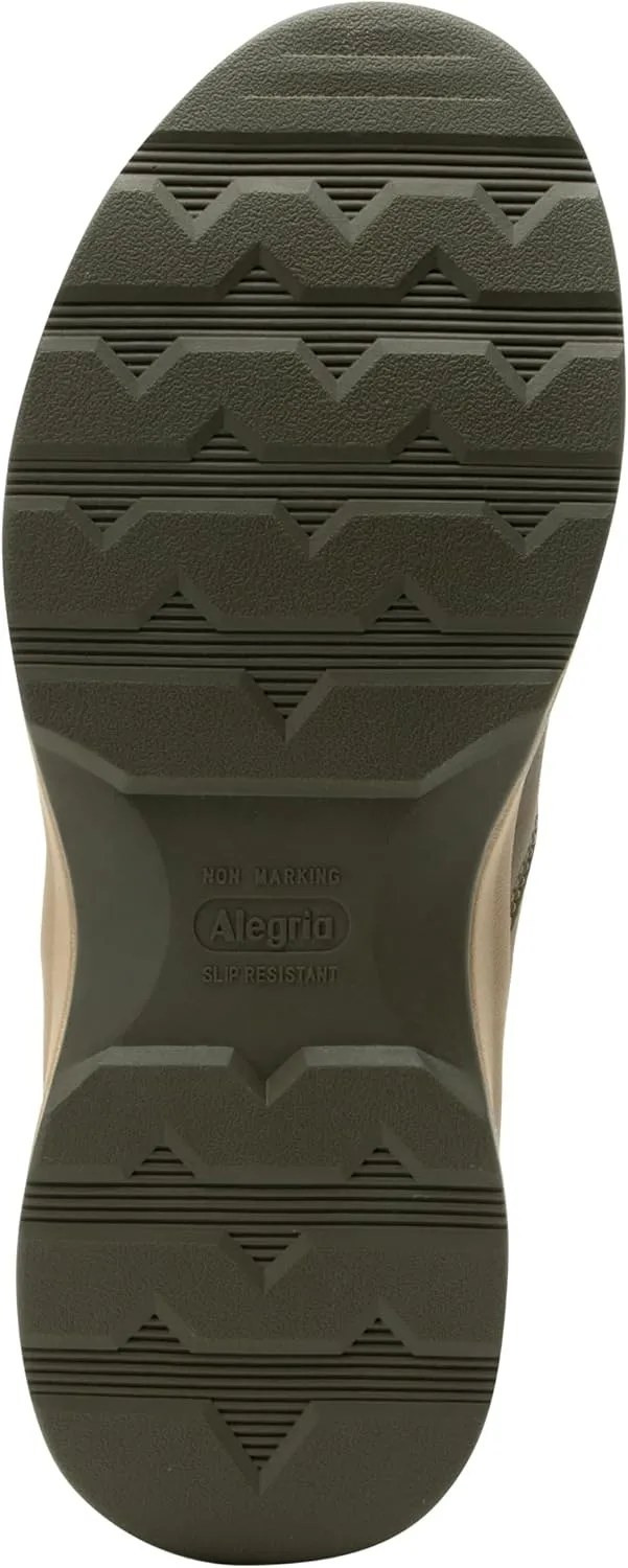 Alegria Womens Frankie Pull On Ankle Leather Chelsea Boot With Heel Zipper