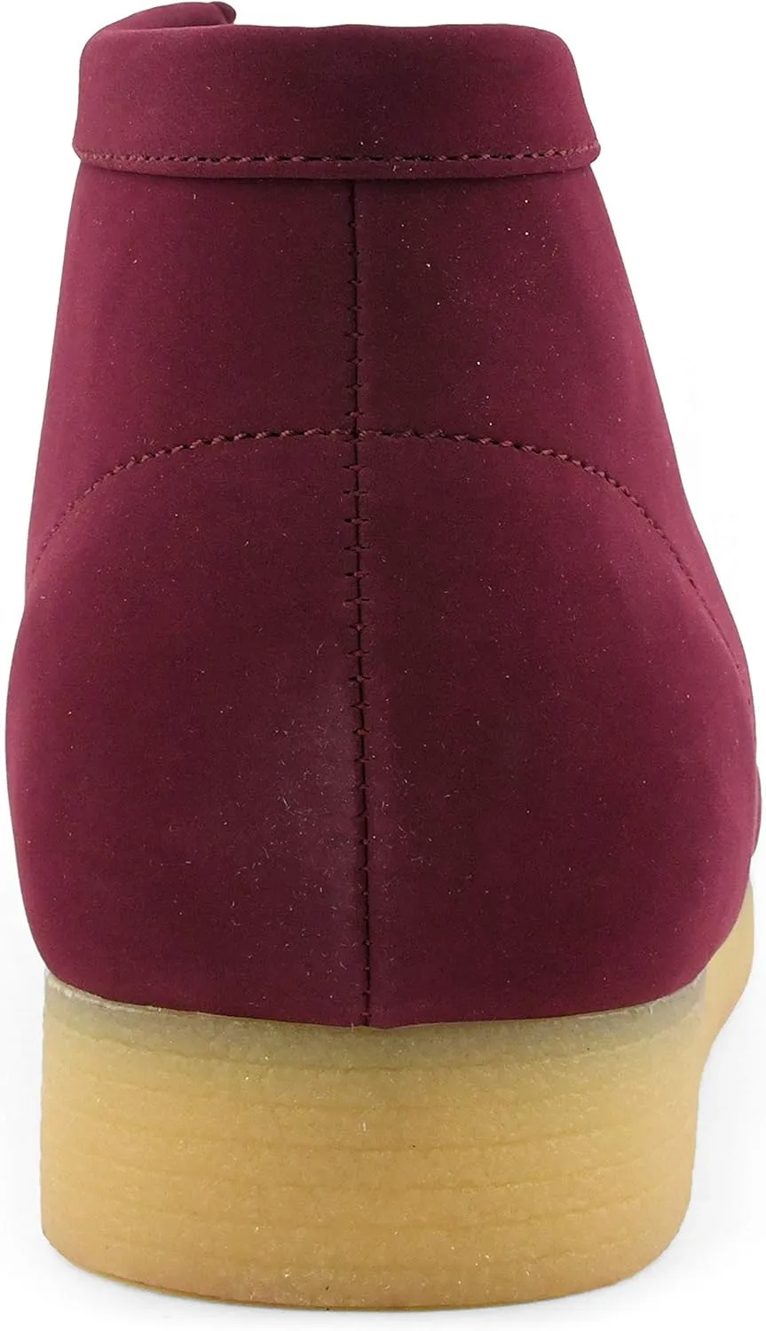 Amali Casual Chukka Boots for Men, High-Top, Lace Up Suede Men's Shoes, Desert Boots with Crepe Rubber Sole