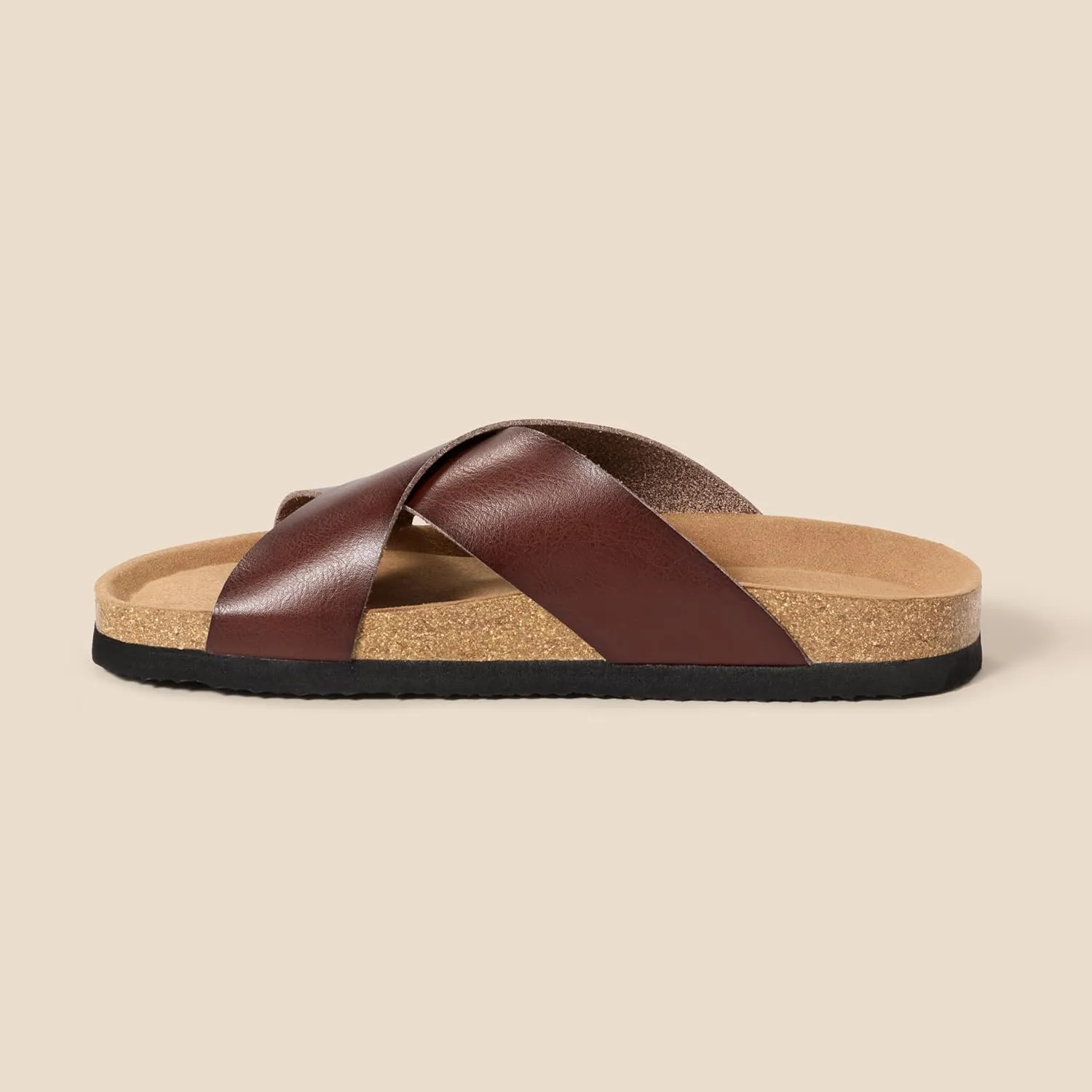 Amazon Essentials Men's Crossover Sandals