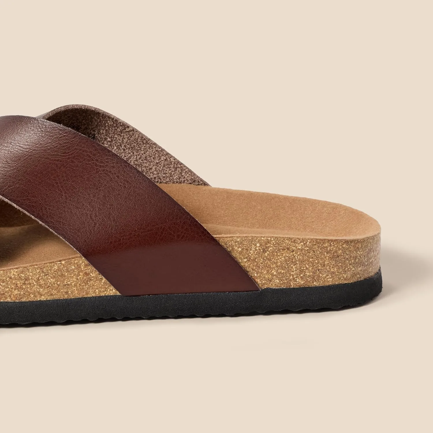Amazon Essentials Men's Crossover Sandals