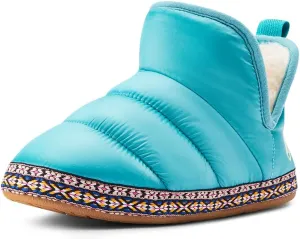ARIAT Women's Indoor/Outdoor Warm Comfortable Crius Bootie Slippers with Sherpa Lining