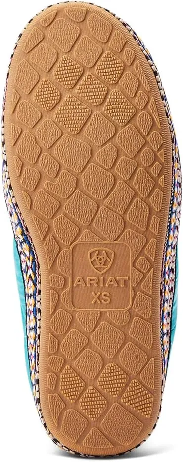 ARIAT Women's Indoor/Outdoor Warm Comfortable Crius Bootie Slippers with Sherpa Lining