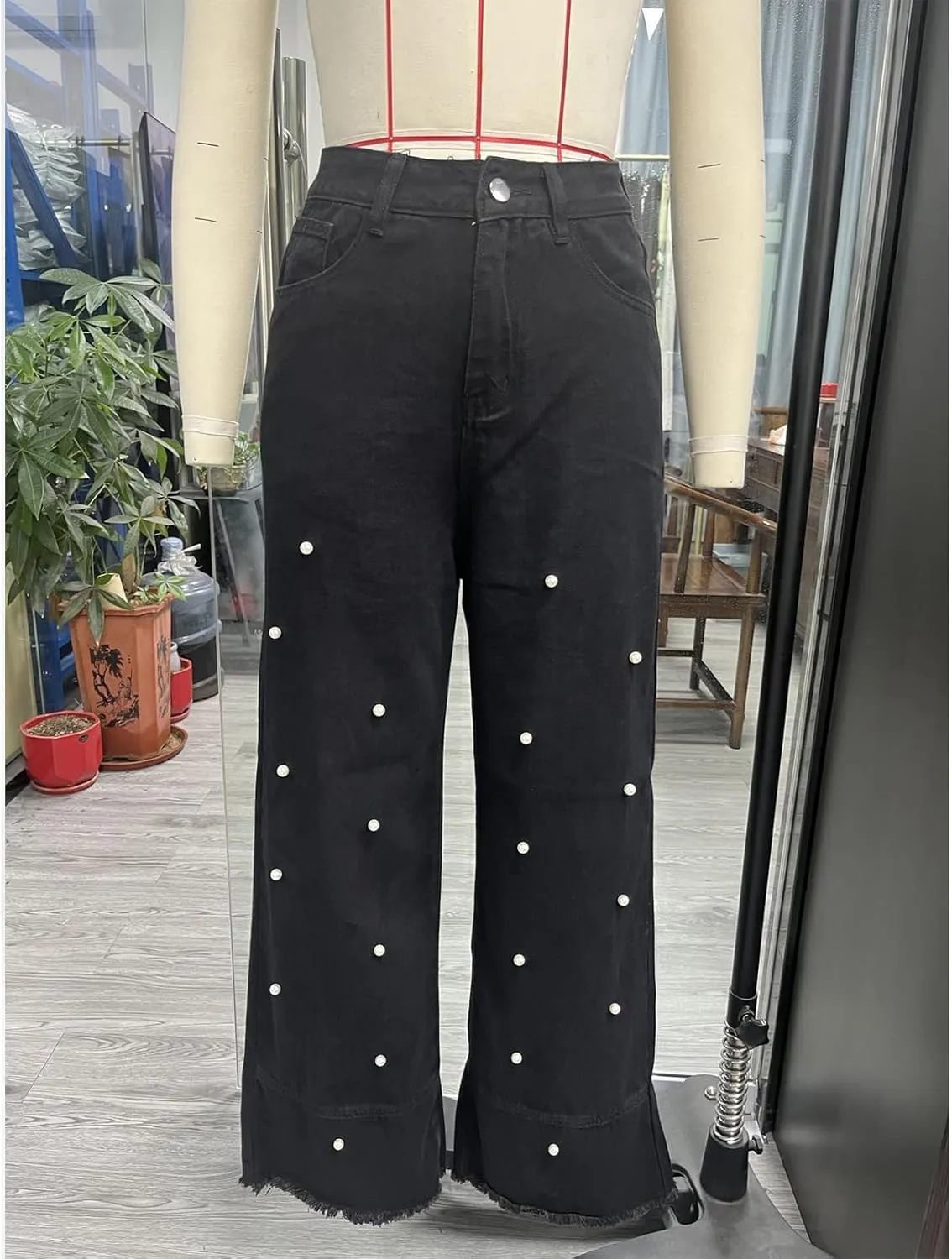 Baggy Jeans for Women Y2K Low Rise High Street Boyfriend Pants Vintage Teen Girls Hiphop Wide Leg Denim Trousers