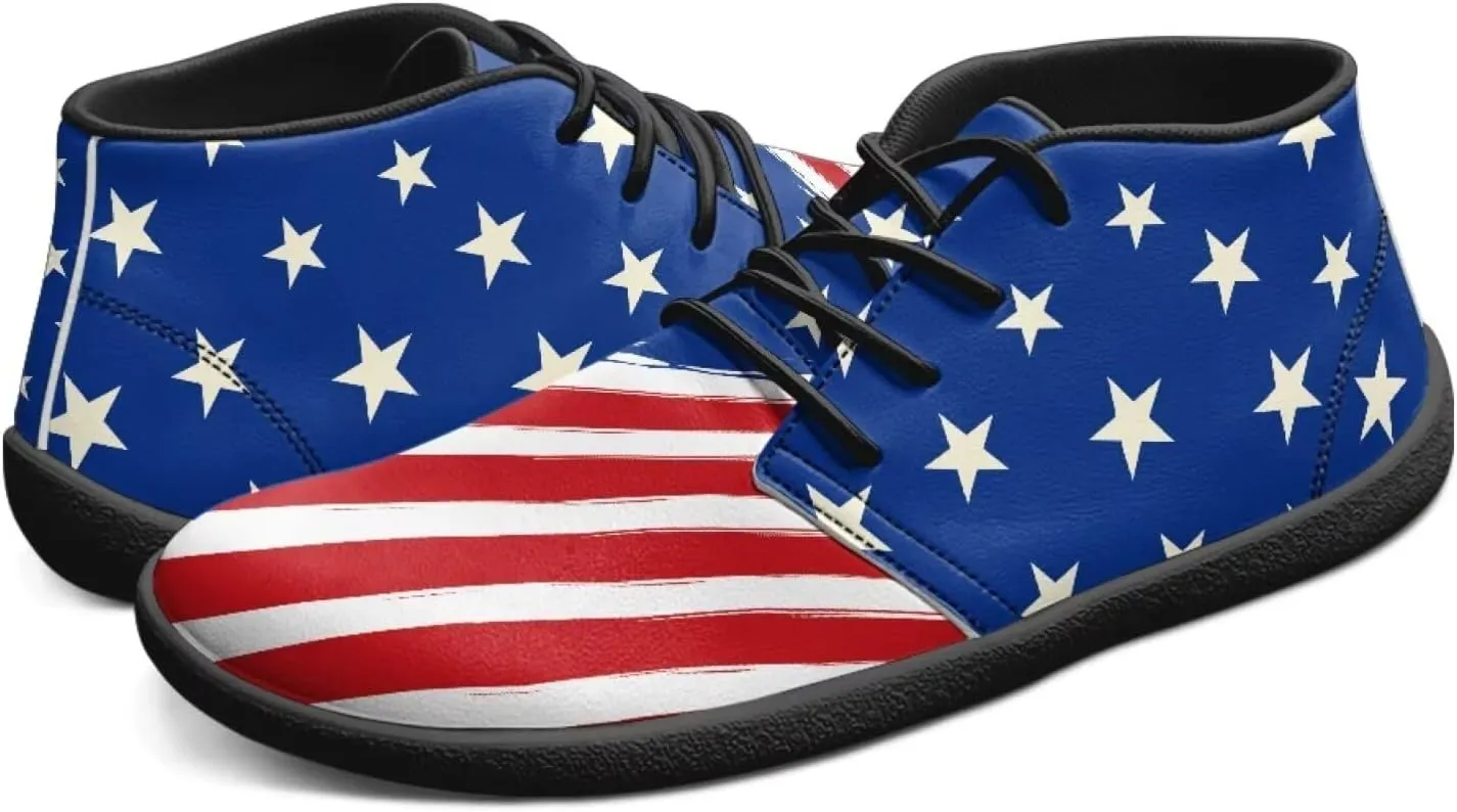 Barefoot Shoes for Men Wide Toe Box Boots for Walking Anti Slip Zero Drop Sole Running Sneakers