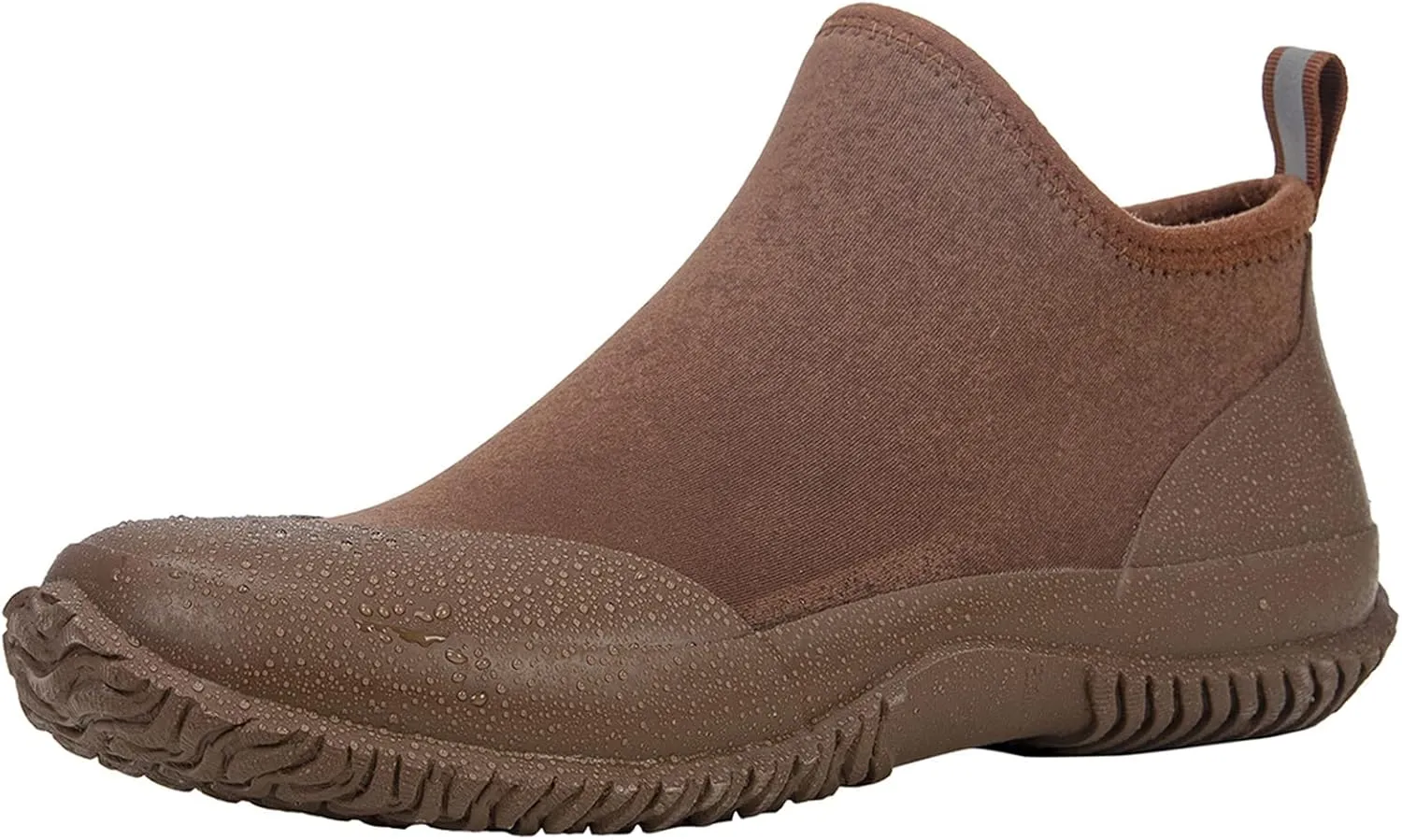 BAXINIER Waterproof Garden Shoes Mens Lightweight Low Short Rain Footwear Outdoor Neoprene Rubber Boots