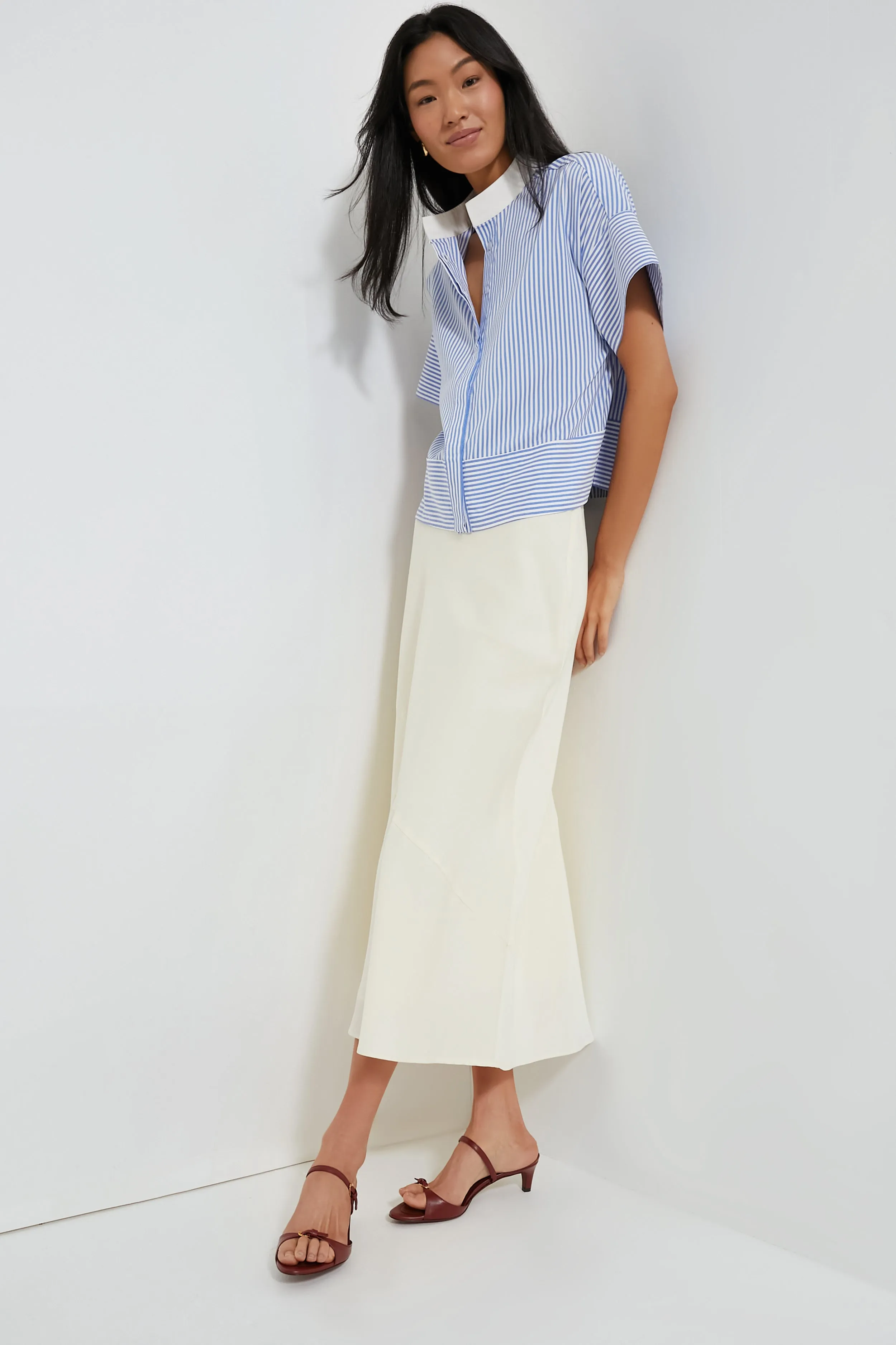 Blue Stripe Sofia Shirt