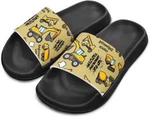 Boys Sandals with Non Slip Footbed Casual Slides Sandals Open Toes Flat