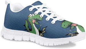 Boys' Sneakers Breathable Anti-Slip Lace-Up Lightweight, Perfect for School, Running, Jumping, Hiking, Travel