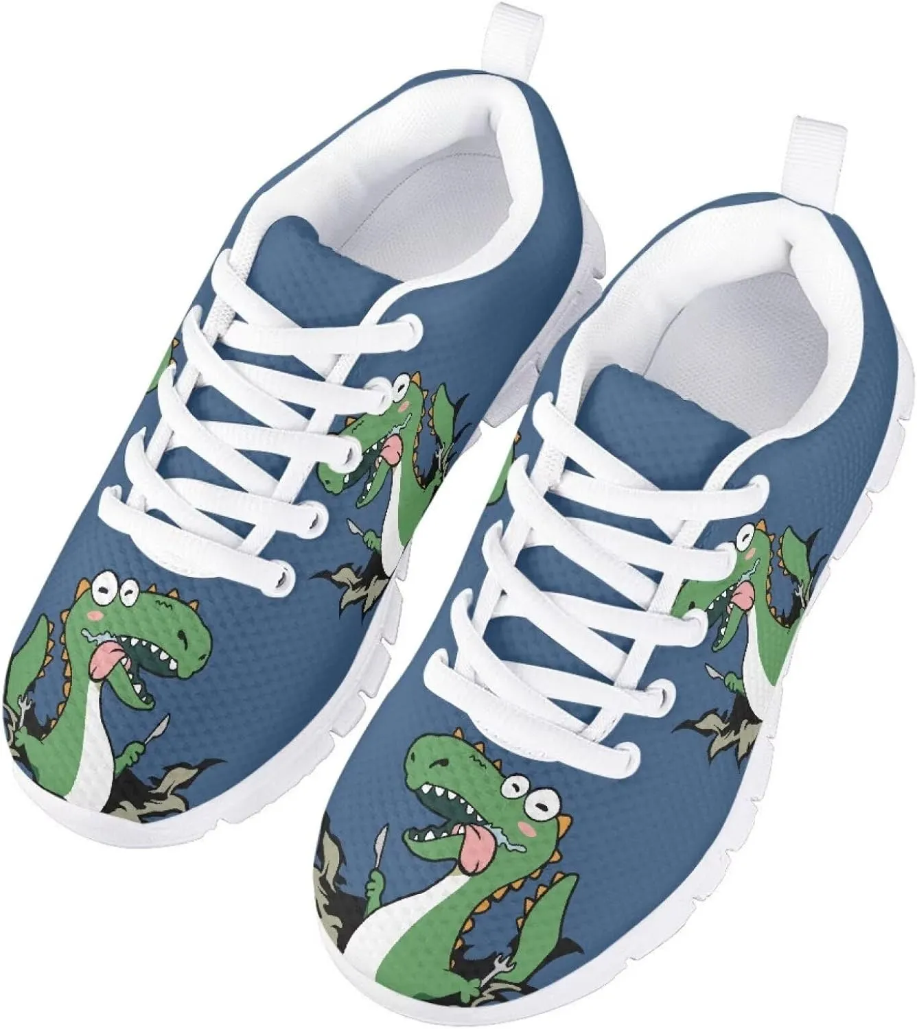 Boys' Sneakers Breathable Anti-Slip Lace-Up Lightweight, Perfect for School, Running, Jumping, Hiking, Travel