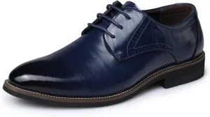 Business Tuxedo Shoes for Men Lace Up Pointed Toe Wedding Oxfords Shoes Fashion Retro Modern Formal Prom Dress Shoes