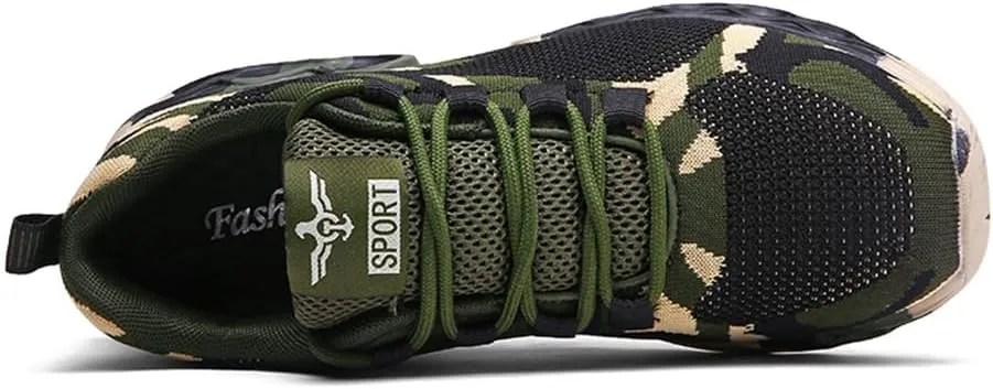 Camo Men Outdoor Sneakers Camouflage Running Shoes Male Military Training Casual Sports Rock Climbing Camping Hiking Shoe Footwear