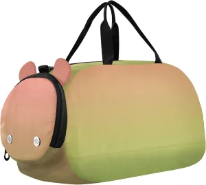 Carry on Duffel Bag Boys Toddler Weekender Bags Girls Duffle Bags for Travel Sports Duffle Bag Coral Pink Grass Green Gradient