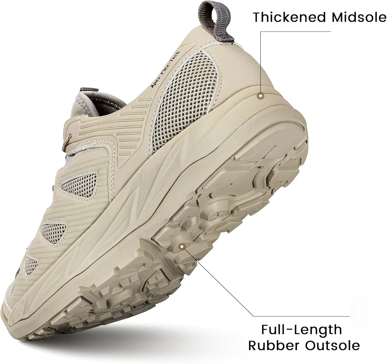CC-Los Hiking Shoes for Women Lightweight Breathable Outdoor Sneakers Size 5.5-10.5