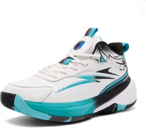 CJSPORX Men's Basketball Shoes Breathable Non-Slip Sneakers Fashionable Sports