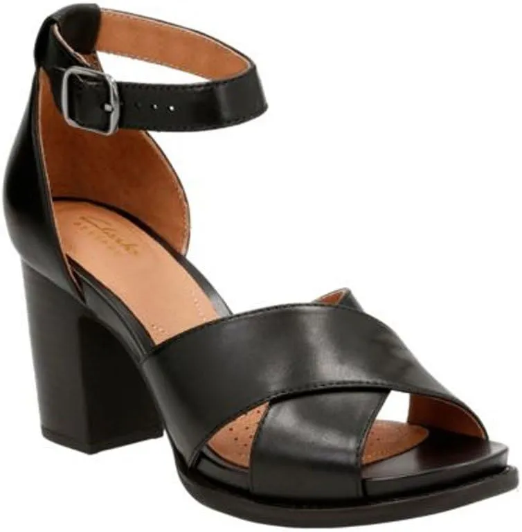 Clarks Womens Briatta Tempo Open Toe Ankle Strap