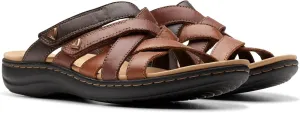 Clarks Womens Laurieann Bali Strappy Open Toe Slide Sandals