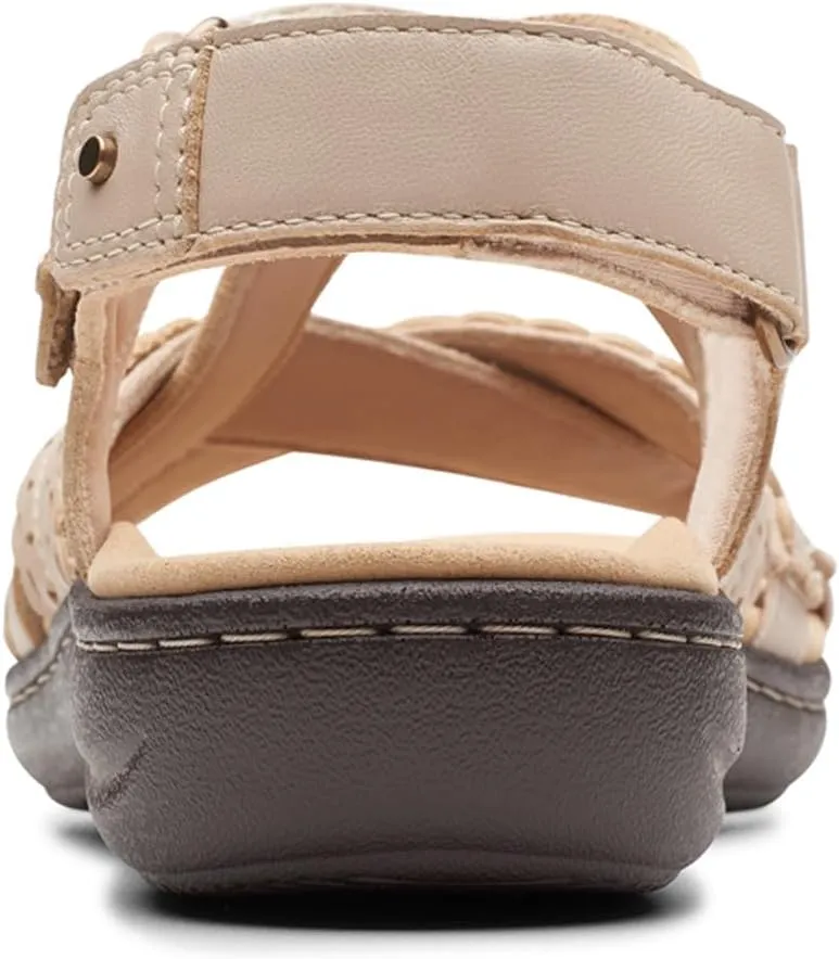 Clarks Womens Laurieann Rena Leather Casual Strappy Sandals