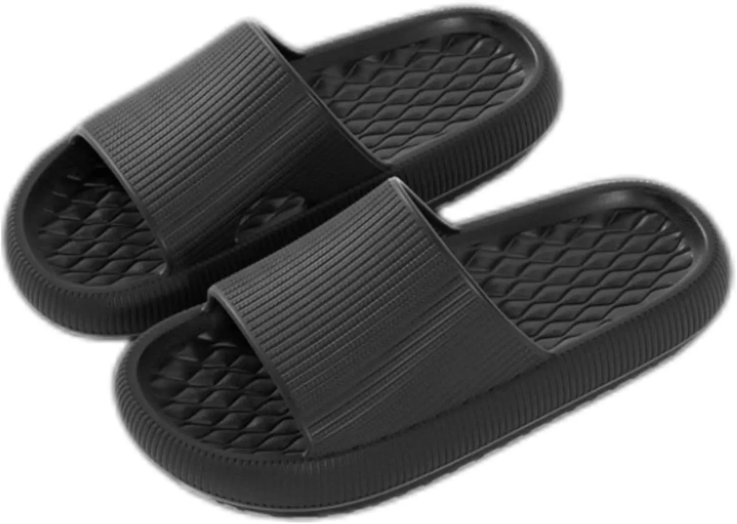 Cloud Slippers for Women and Men Ultra Comfort Recovery Pillow Slippers Slides Shower Sandals House Shoes with Low Arch Support