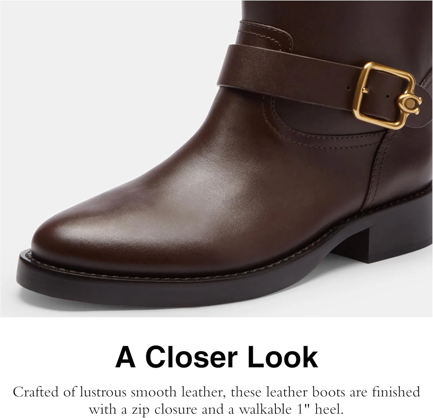 COACH Women's Wide Calf Madeline Boot