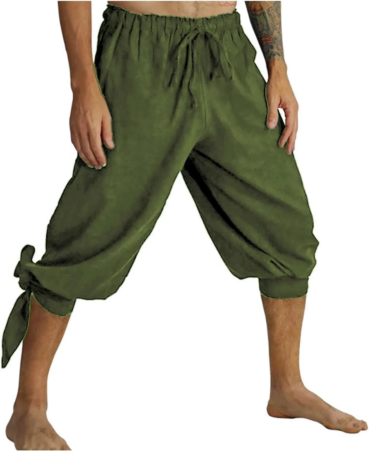 Colorful House Mens Pirate Pants Costume Adult Renaissance Pant Costume Clothes Medieval Viking Pants Cosplay Outfit