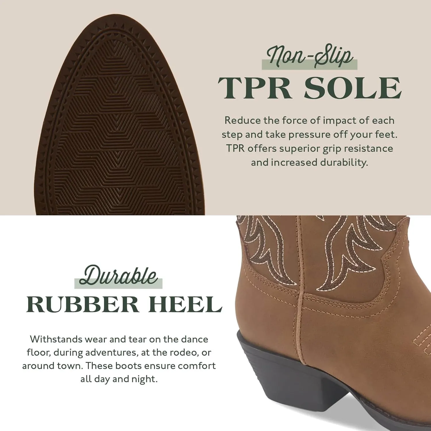 Cowboy Boots: Traditional Style, Comfortable Western Boots for Women & Girls