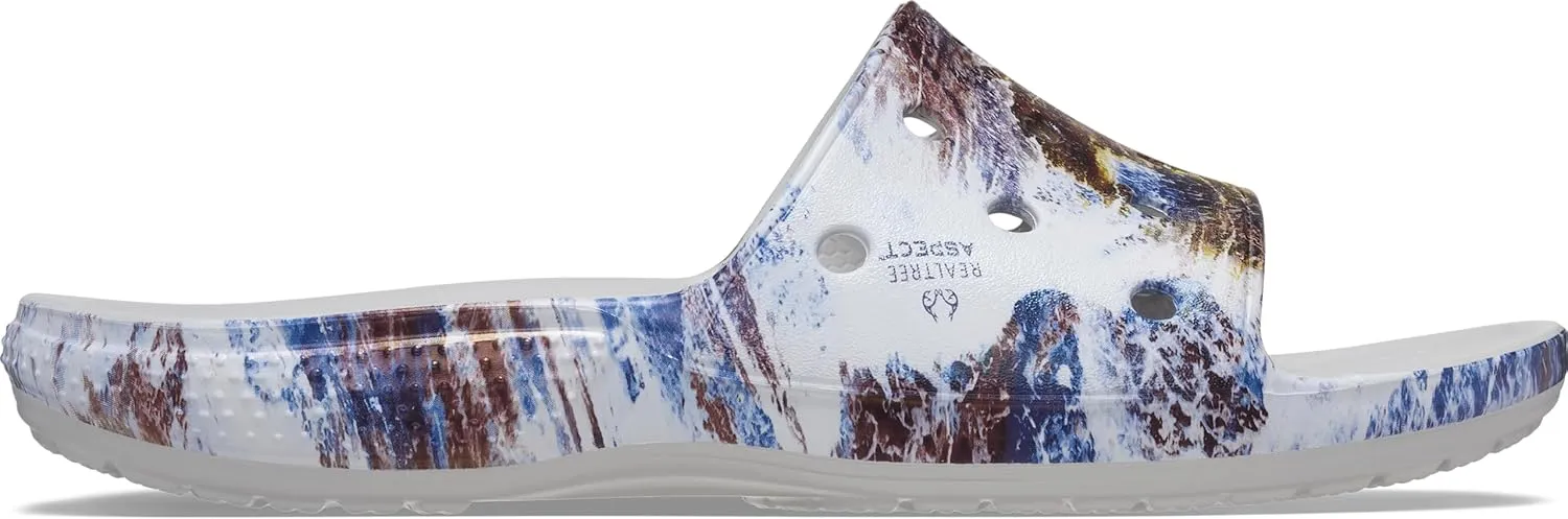Crocs Unisex-Adult Classic Graphic Slide