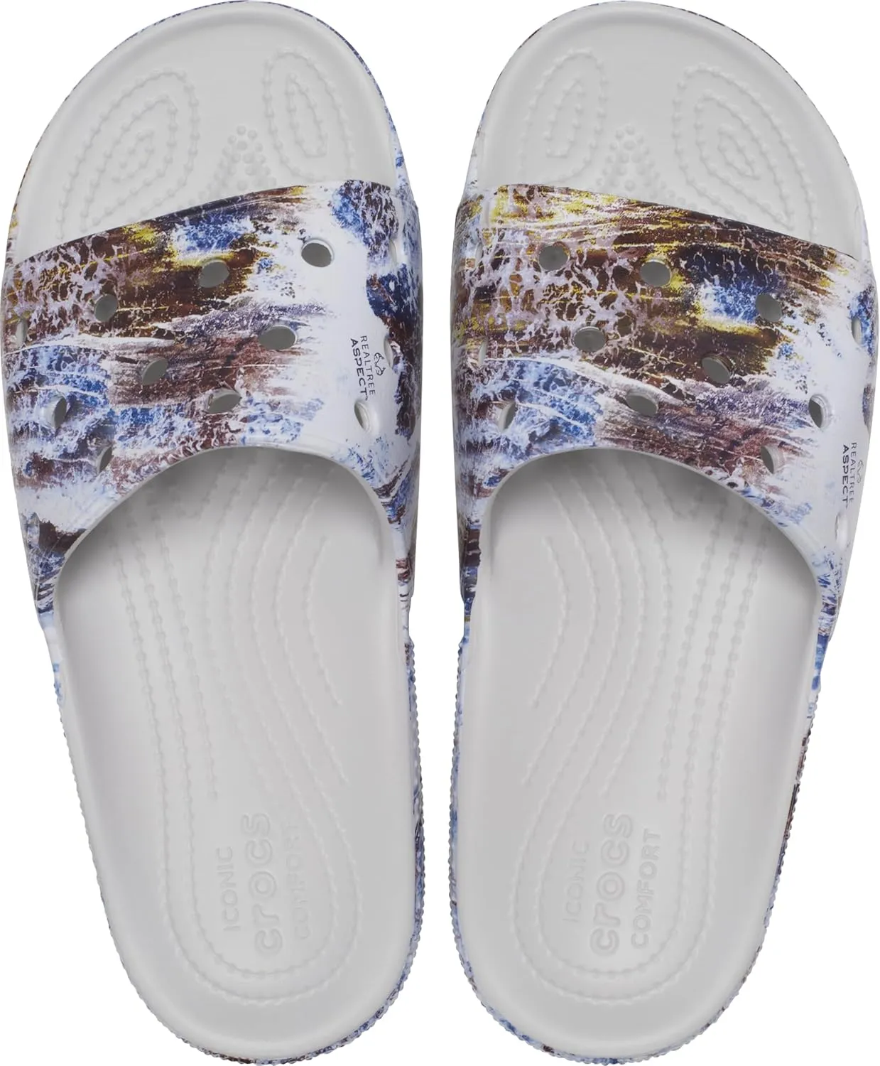 Crocs Unisex-Adult Classic Graphic Slide