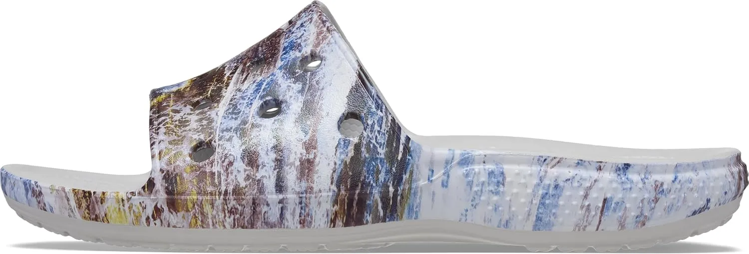 Crocs Unisex-Adult Classic Graphic Slide