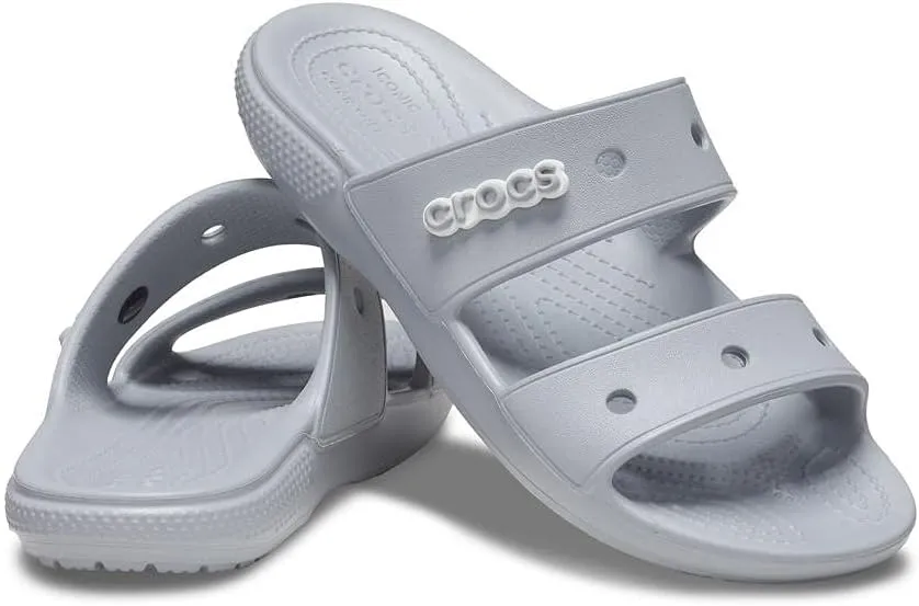 Crocs Unisex-Adult Classic Smiley Sandal Slide