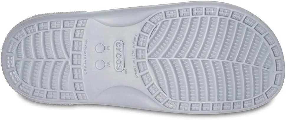 Crocs Unisex-Adult Classic Smiley Sandal Slide