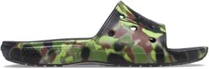 Crocs Unisex-Adult Classic Spray Camo Slide Sandal