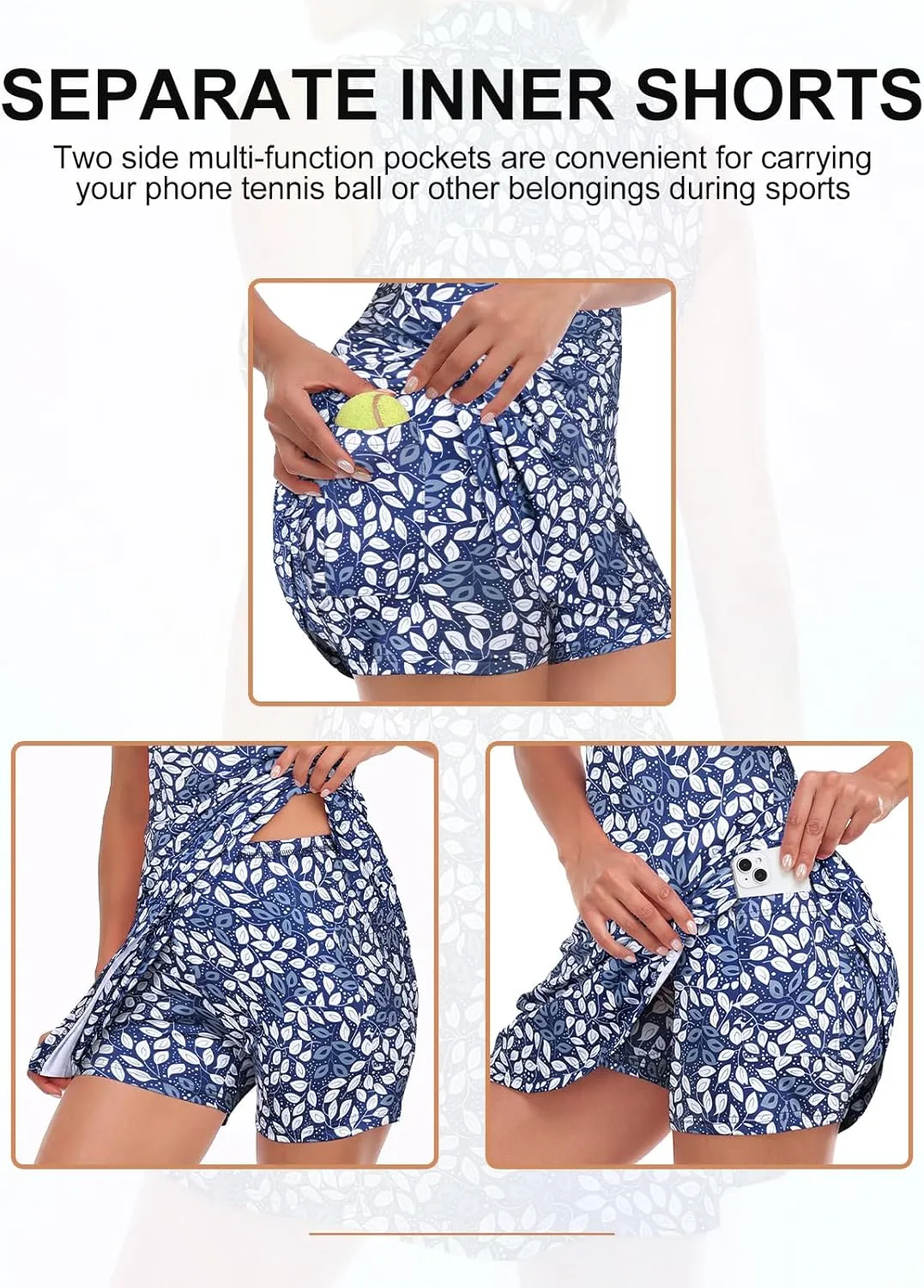 Cucuchy Style Womens Polo Tennis Golf Dresses with Shorts Sleeveless Zip Up Athletic Dress