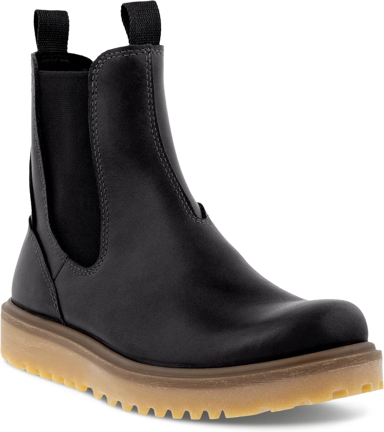 ECCO Women's Staker Plain Toe Chelsea Boot