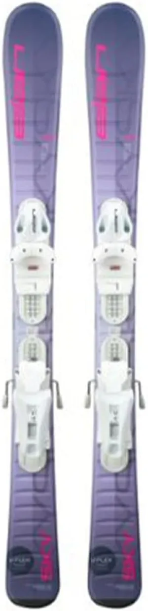 Elan Kids' Sky QS Skis w/EL 4.5 GW Shift White Bindings 2025