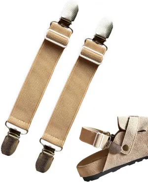 Elastic Shoe Straps for Birkenstock Clogs Men and Women Anti-Loose Band for Boston Footbed Cork Clog Potato Shoes