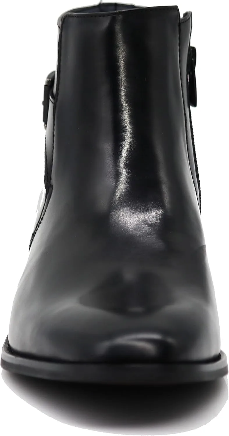 Enzo Romeo WT10 Men's Western Cowboy Motorcycle Ankle Boots