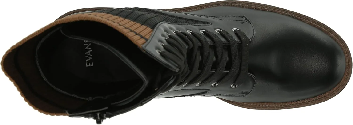 EVANS Women's Joyce Lace Up Boot Fashion