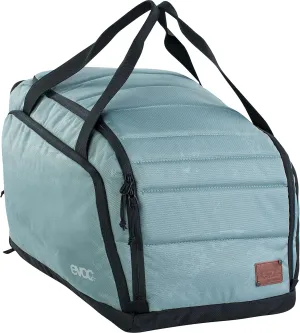 EVOC Gear Bag 35 Travel Gear Bag (Separate Wet Compartment, Robust Outer Material, Padded Main Compartment, Individually Divisible, Dirt/Water Resistant), Steel/Grey