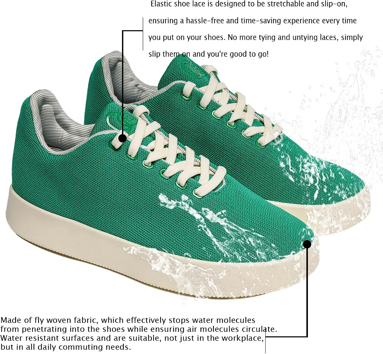 Fashion Sneakers,Lightweight Breathable Slip on Loafers,Training Shoes for Men Women, Comfortable Lace-up Unisex Mesh Flats Shoes, Casual Waterproof Walking Shoes, Low Top Shoes for Travel
