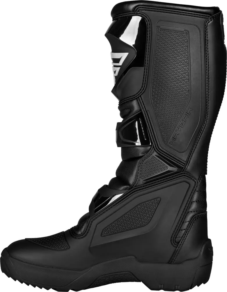 Fly Racing Maverik LT Enduro riding boots (Black/Black LT, 10)