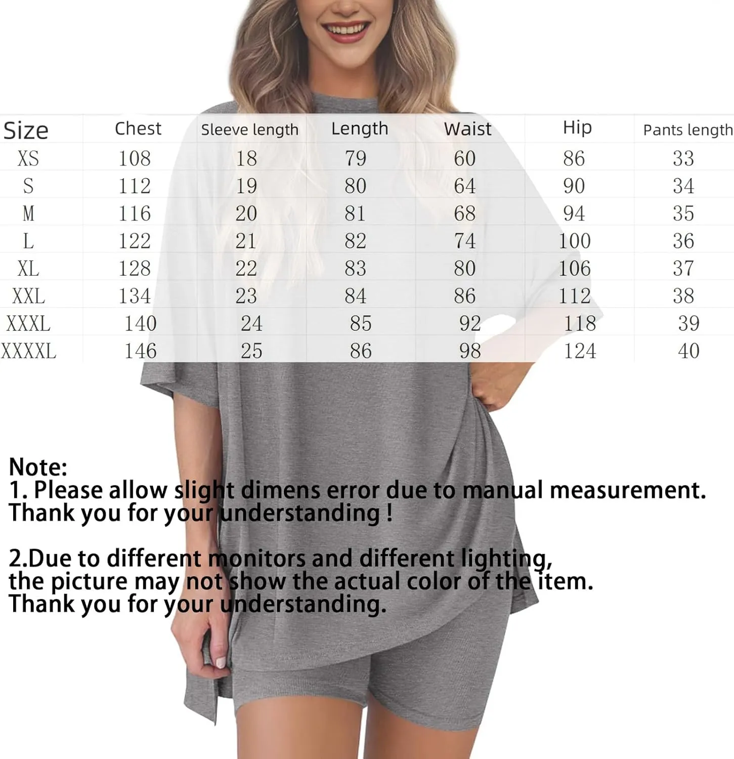 Frunqui Two Piece Set,Women's Summer Two Piece Lounge Set 2025 Summer Casual Oversized Shirts Biker Shorts