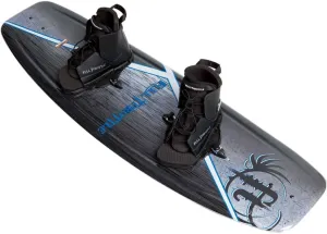 Full Throttle Aqua Extreme Wakeboard Kit (Black/Blue, 55.1 x 21.6-Inch/ 140cm x 42cm)