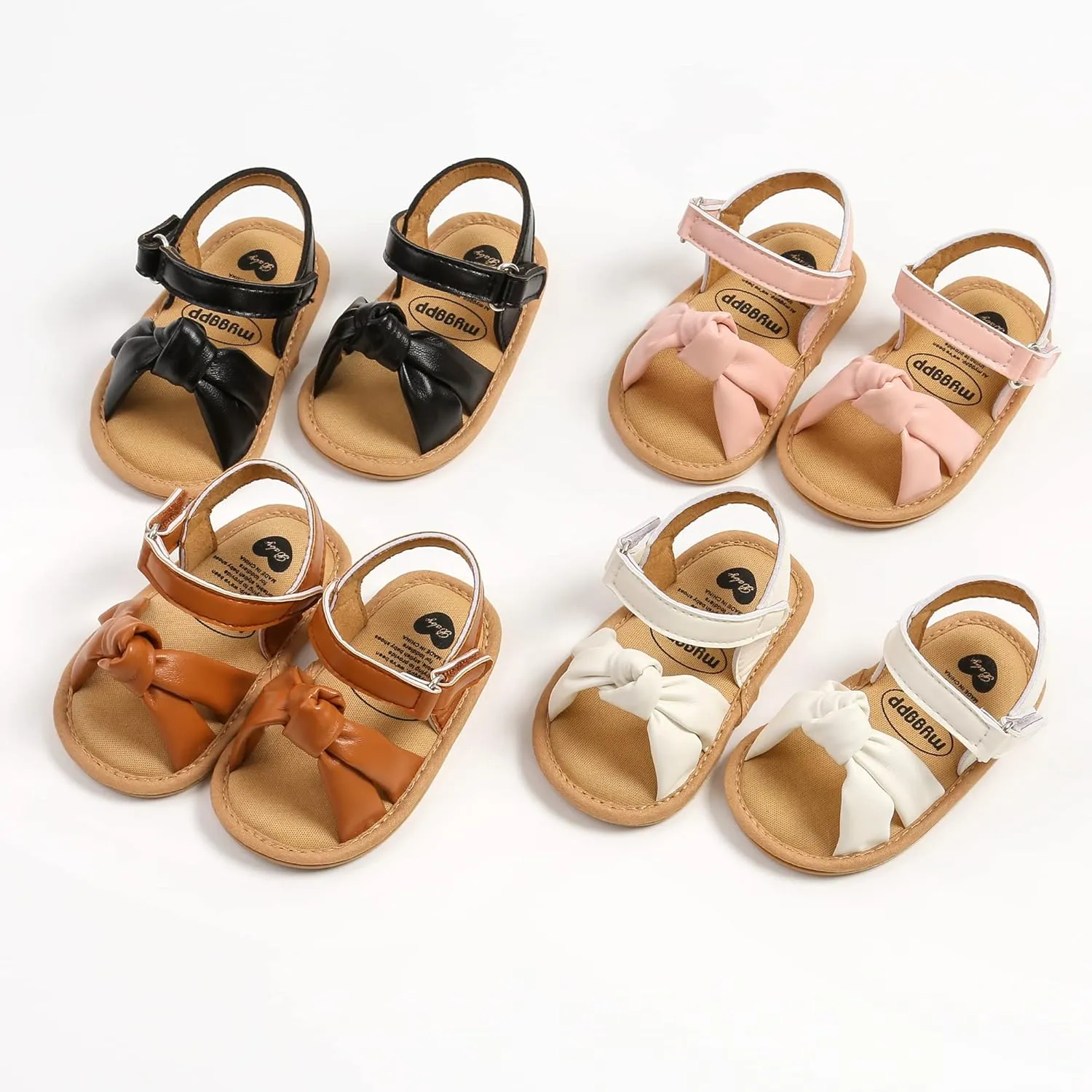 GDSDYM Infant Baby Girl Boy Sandals Comfort Premium Summer Outdoor Casual Beach Shoes Anti Slip Rubber Sole Newborn Toddler Prewalker First Walking Shoes