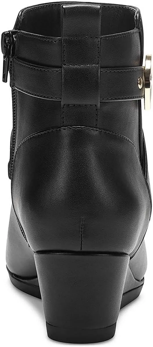 Giani Bernini Womens Cherie Faux Leather Ankle Boots
