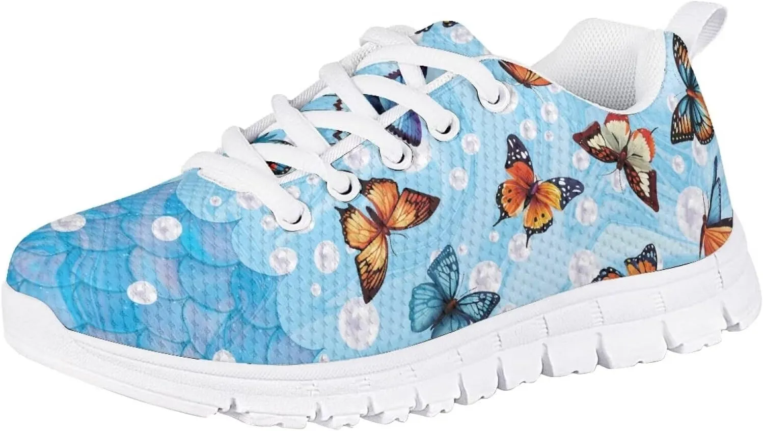 Girls Shoes Tennis Athletic Lightweight Shoes Kids Running Sneakers for Little/Big Kids