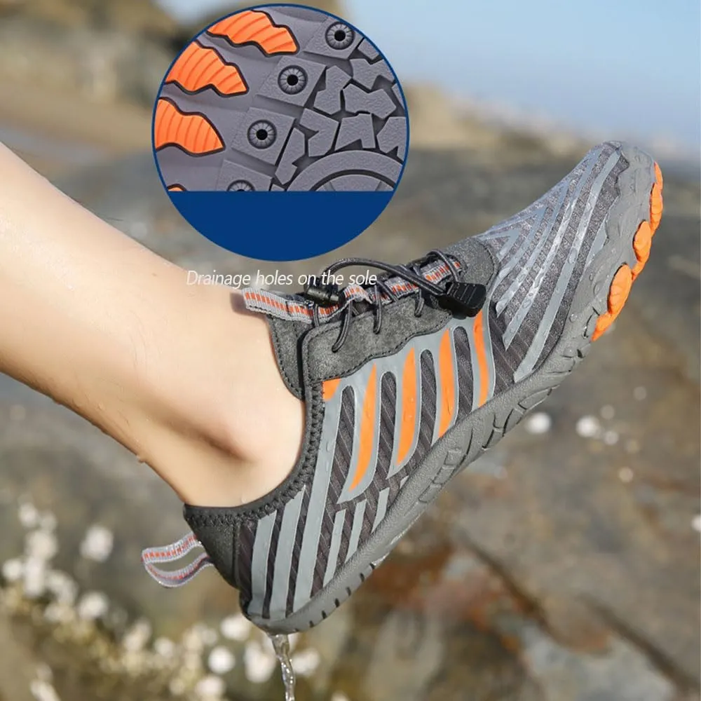 Grounded Barefoot Footwear for Women Men,Comfortable Lightweight Nonslip,Outdoor Toe Sneakers