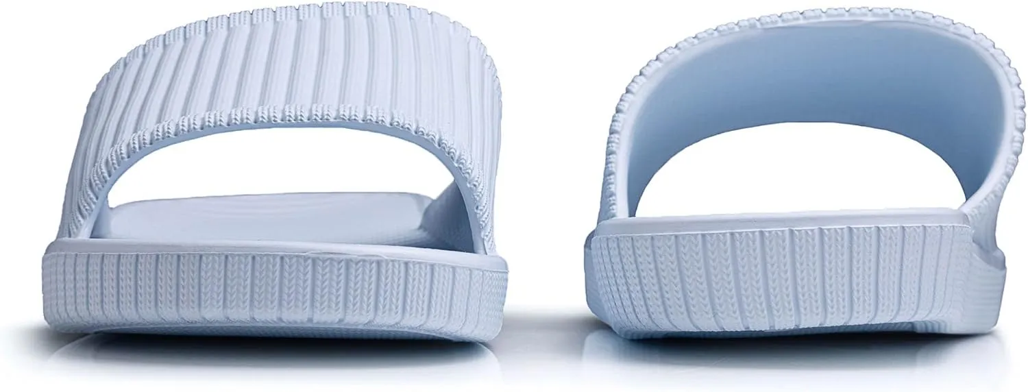 Happy Lily Shower Shoes, Women & Men’s Shower Slippers, Slides Sandals Pool Slides House Slippers Non-Slip Indoor Bathroom Shoes Beach Sandals