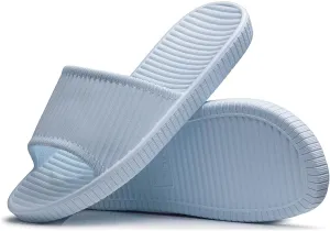 Happy Lily Shower Shoes, Women & Men’s Shower Slippers, Slides Sandals Pool Slides House Slippers Non-Slip Indoor Bathroom Shoes Beach Sandals