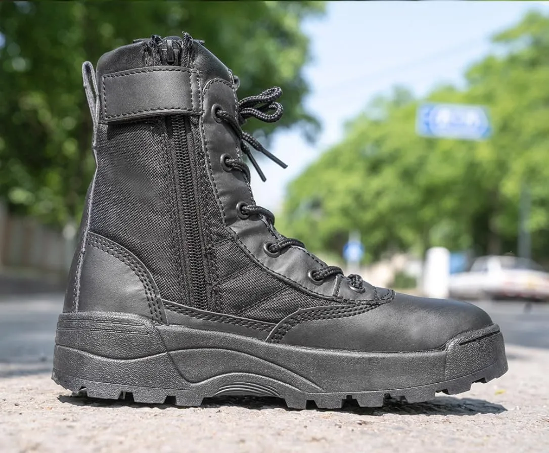 Hiking Boots Boys Girls Military Fan Shoes Quick Dry Comfortable Desert Boots High Hiking Shoe Summer Camp Tactical Boots